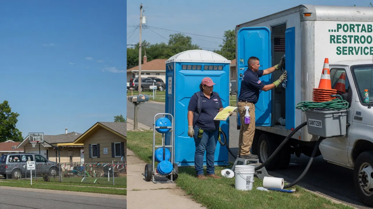 Portable Toilet Rental in Hubertus, WI near me